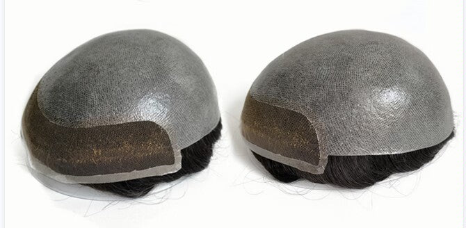 MENS HUMAN HAIR TOUPEES