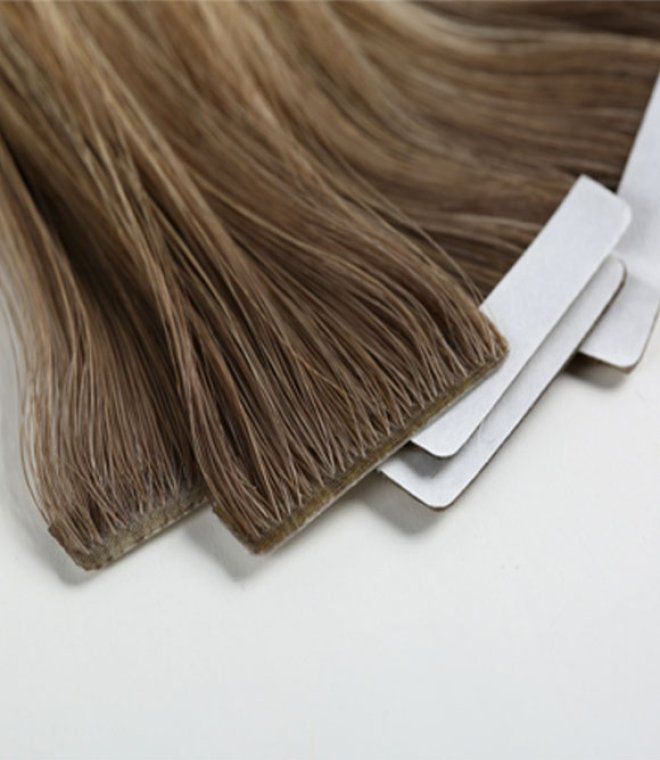 INVISIBLE TAPE IN HAIR EXTENSIONS