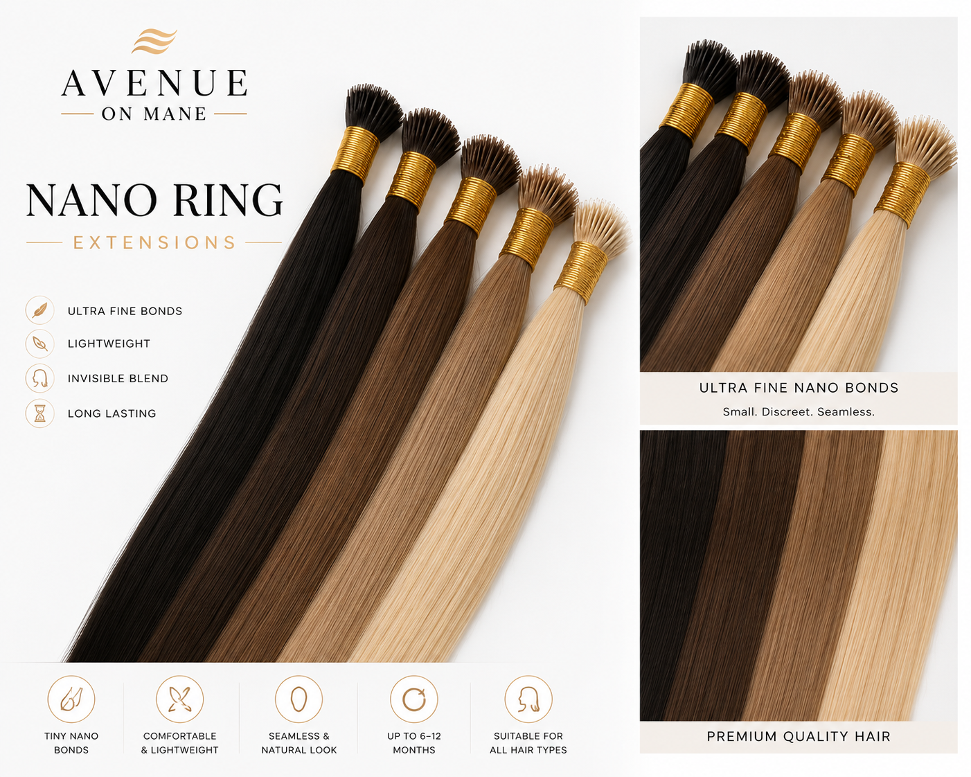 VIRGIN NANO RING EXTENSIONS