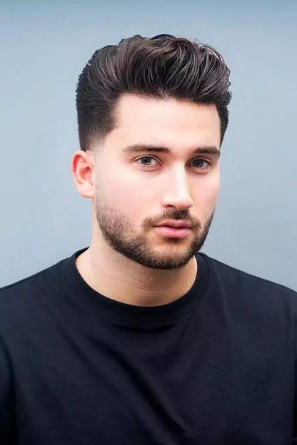 MENS HUMAN HAIR TOUPEES